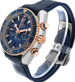 Seamaster Planet Ocean 600M Blå/Gummi Ø45.5 mm