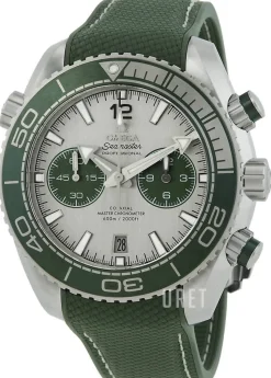 Seamaster Planet Ocean 600m Grå/Gummi Ø45.5 mm