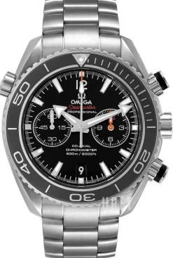 Seamaster Planet Ocean 600m Co-Axial Chronograph 45.5mm Svart/Stål Ø45.5 mm