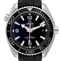 Seamaster Planet Ocean 600M Svart/Gummi Ø39.5 mm