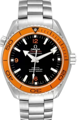 Seamaster Planet Ocean 600m Co-Axial 45.5mm Svart/Stål Ø45.5 mm