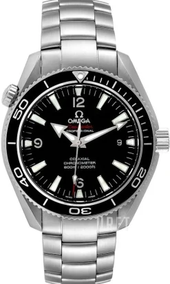 Seamaster Planet Ocean Svart/Stål Ø42 mm