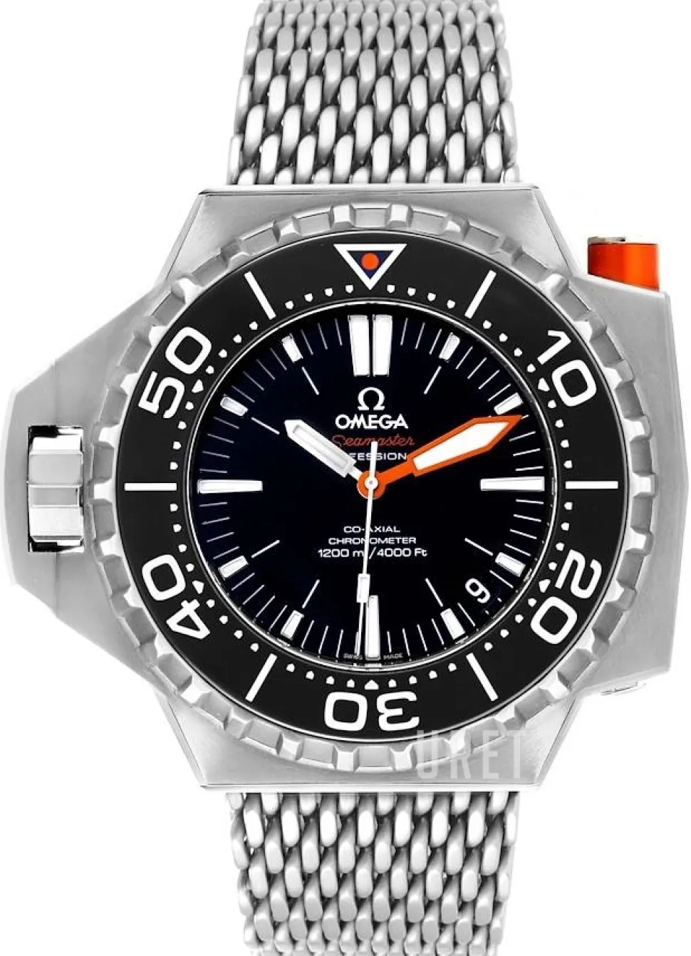 Seamaster Ploprof 1200m Co-Axial 55x48mm Svart/Stål 55x48 mm