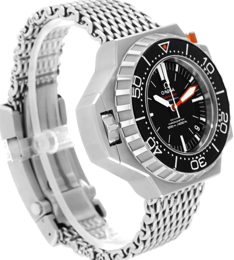 Seamaster Ploprof 1200m Co-Axial 55x48mm Svart/Stål 55x48 mm