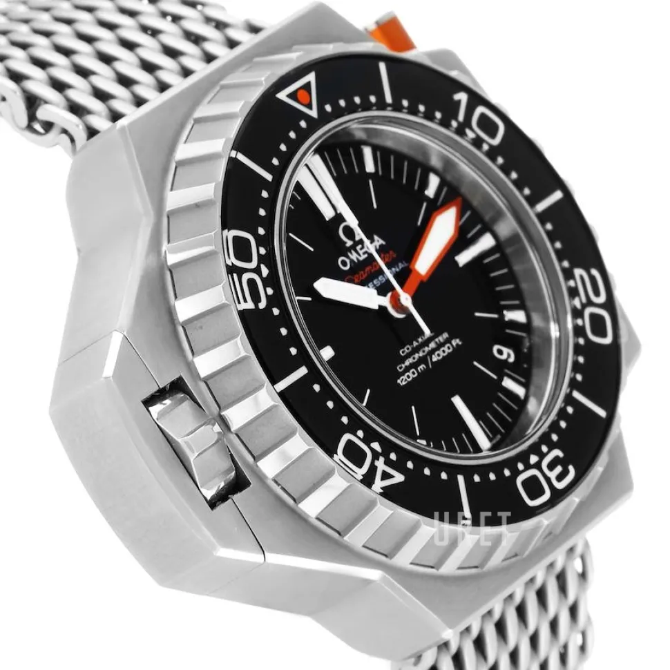 Seamaster Ploprof 1200m Co-Axial 55x48mm Svart/Stål 55x48 mm