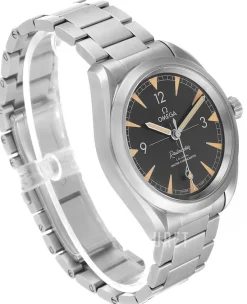 Seamaster Railmaster Svart/Stål Ø40 mm