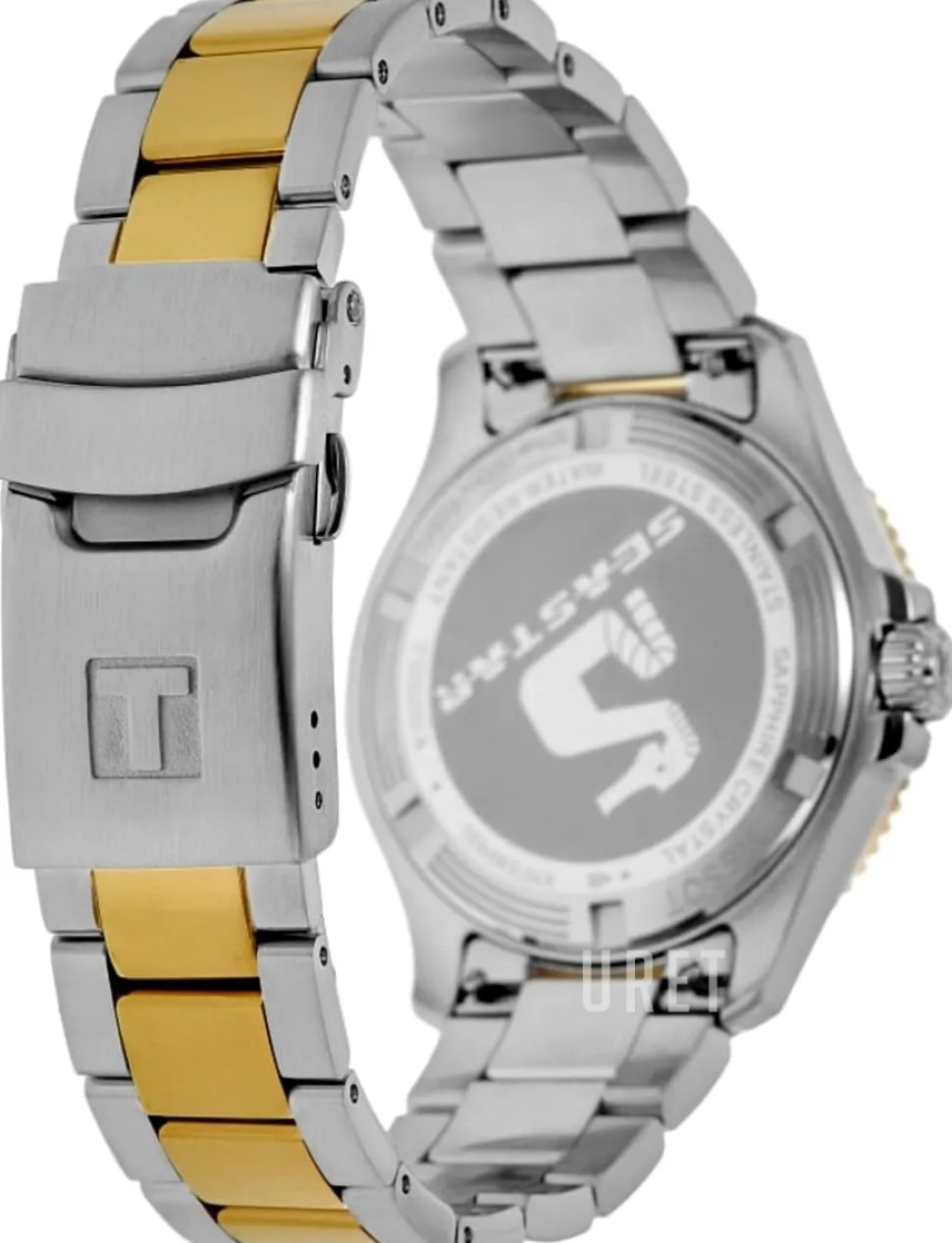 Seastar Svart/Gulguldtonat stål Ø36 mm