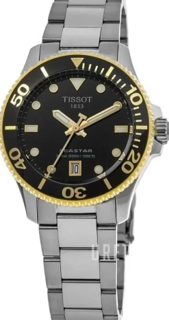 Seastar Svart/Stål Ø36 mm