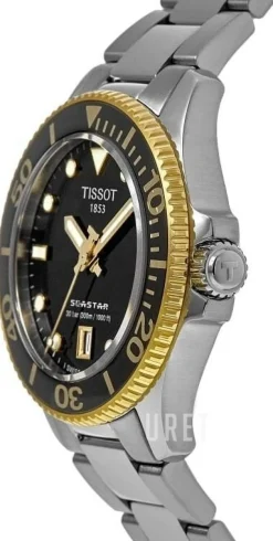 Seastar Svart/Stål Ø36 mm