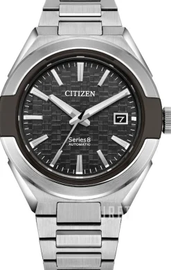 Series 8 Svart/Stål Ø40.8 mm