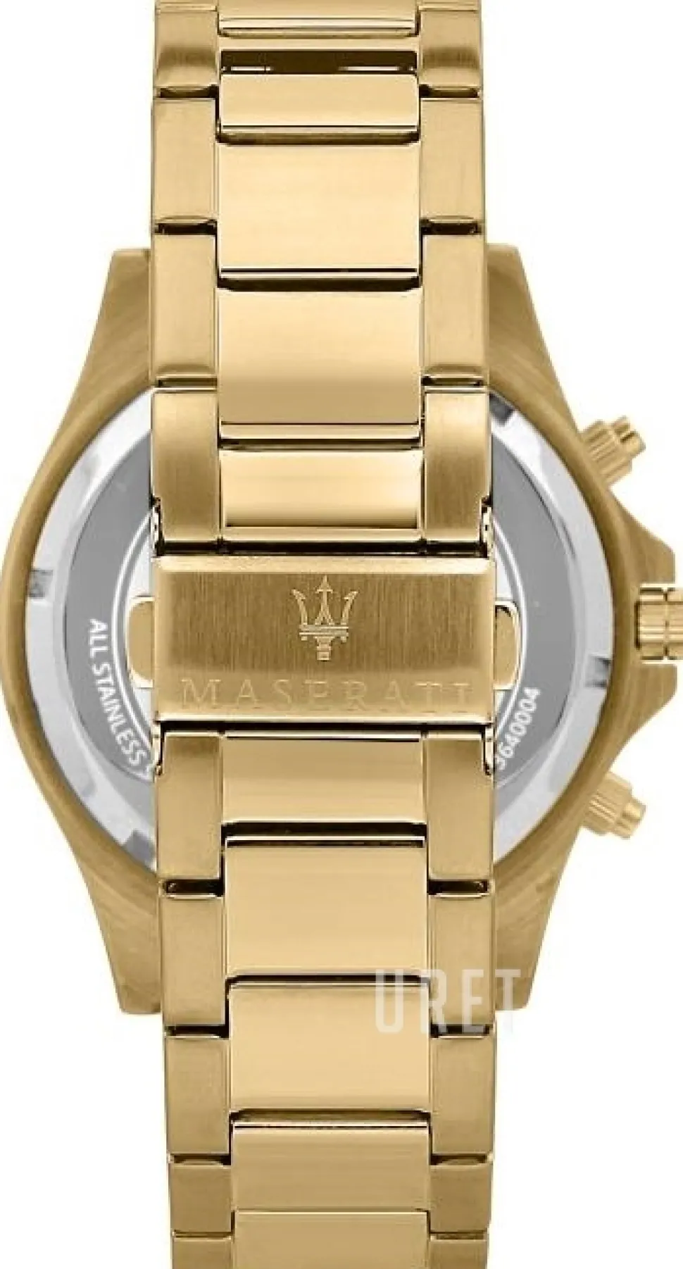 Sfida Blå/Gulguldtonat stål Ø44 mm