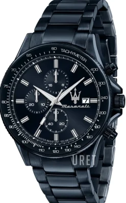 Sfida Blå/Stål Ø44 mm