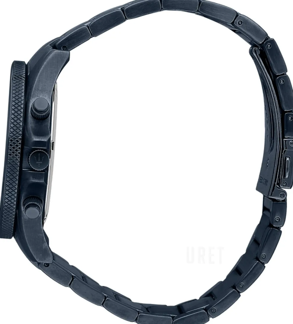 Sfida Blå/Stål Ø44 mm