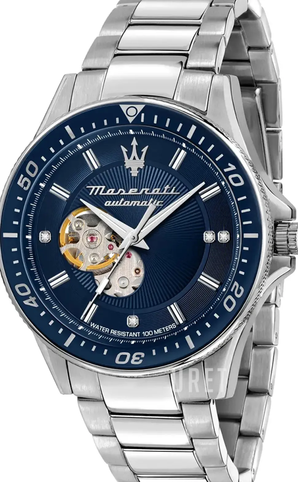 Sfida Blå/Stål Ø44 mm