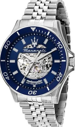 Sfida Blå/Stål Ø44 mm