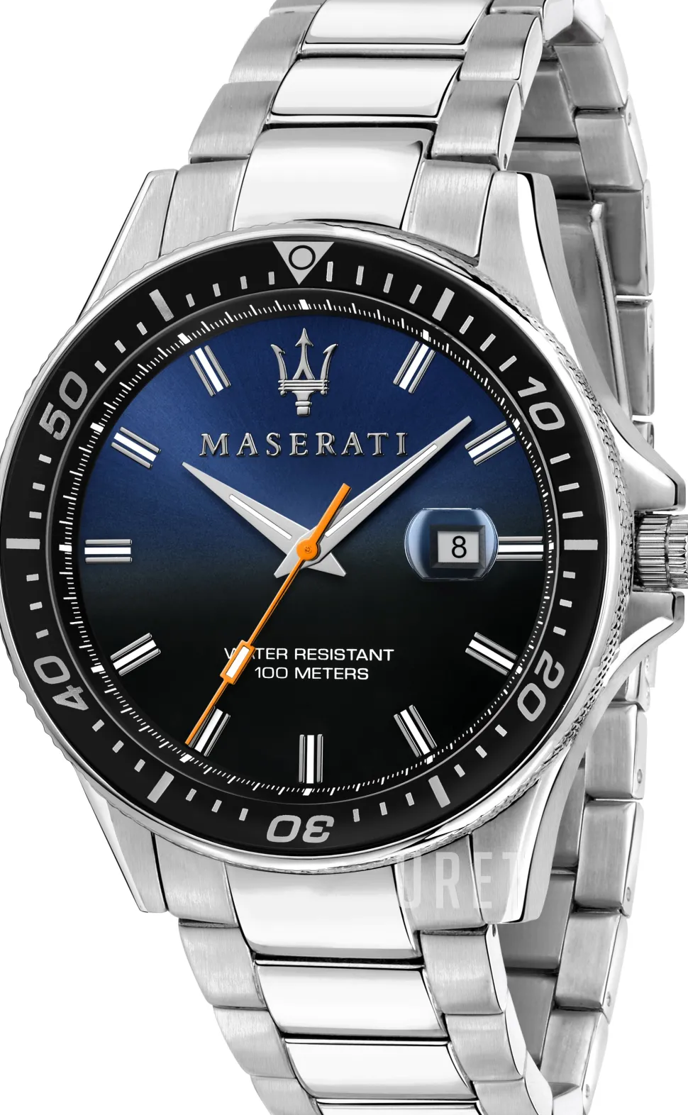 Sfida Blå/Stål Ø44 mm