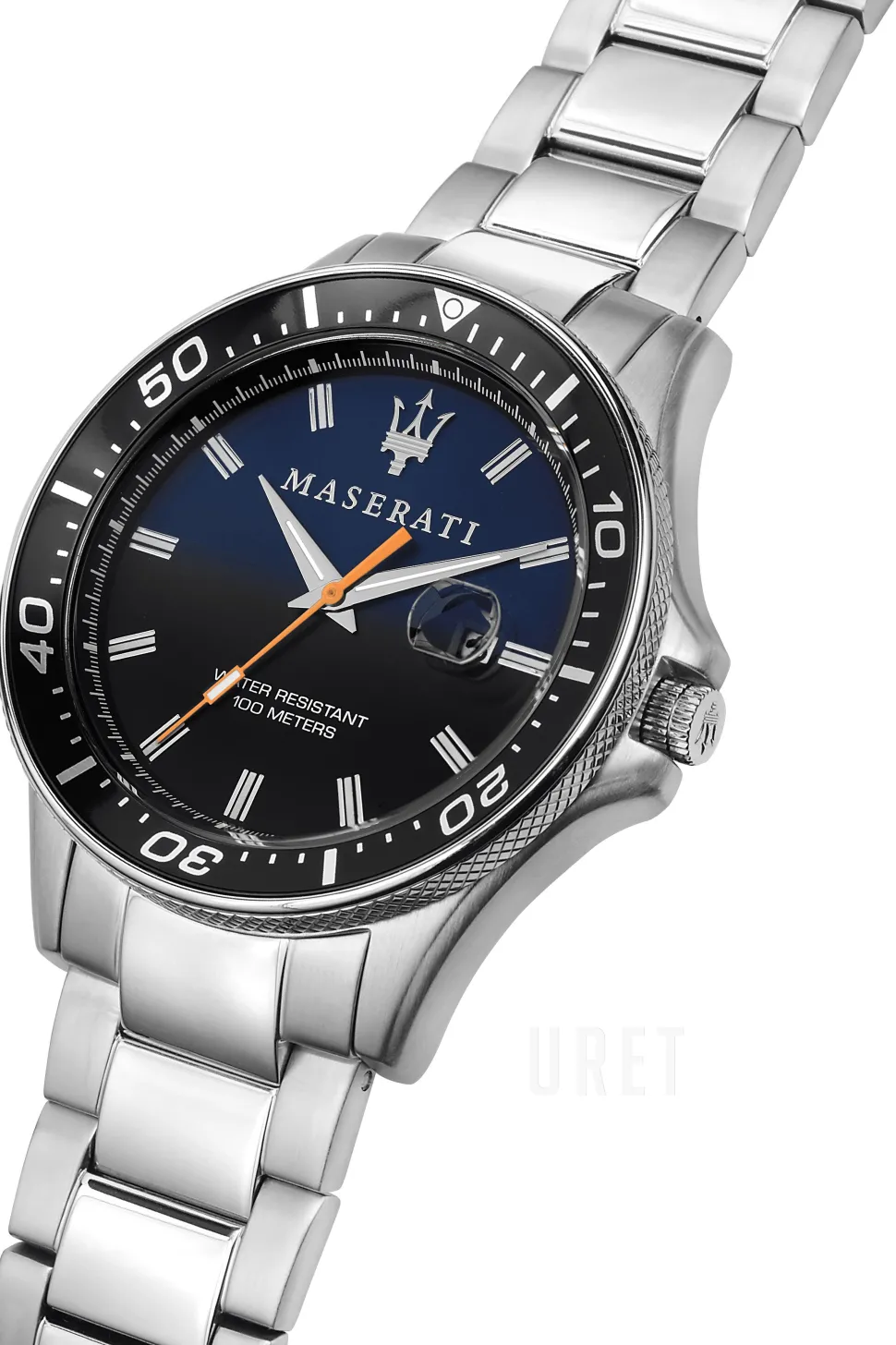 Sfida Blå/Stål Ø44 mm