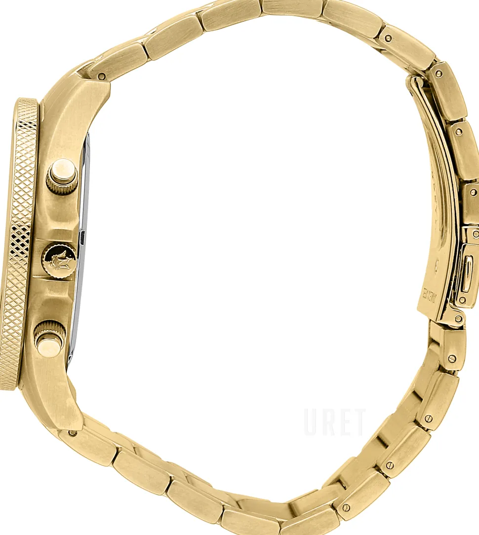 Sfida Guld/Gulguldtonat stål Ø44 mm