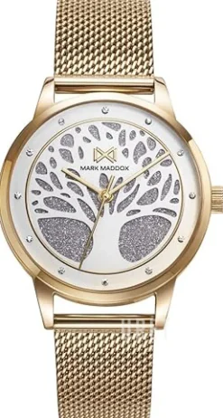 Shibuya Silverfärgad/Gulguldtonat stål Ø35 mm