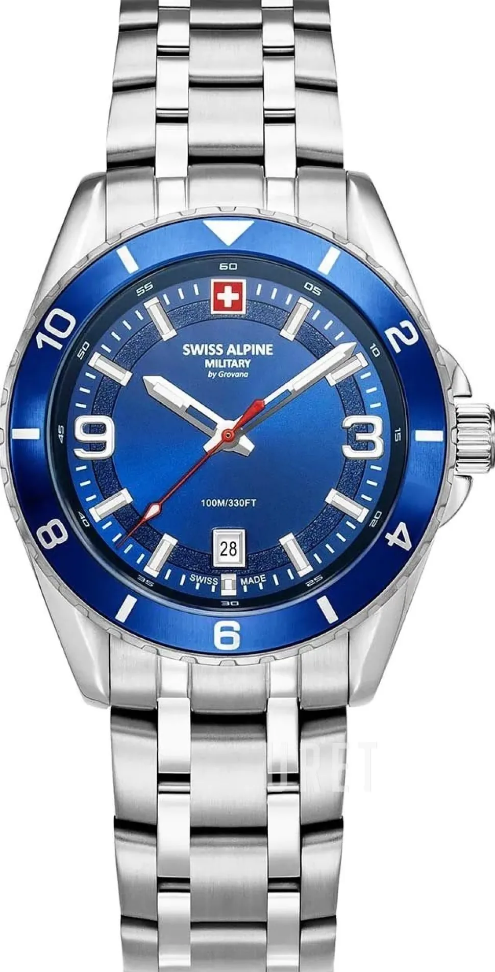 Sierra Blå/Stål Ø42 mm