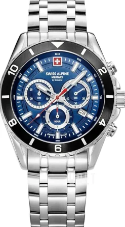 Sierra Blå/Stål Ø43 mm