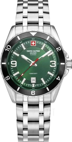 Sierra Grön/Stål Ø42 mm