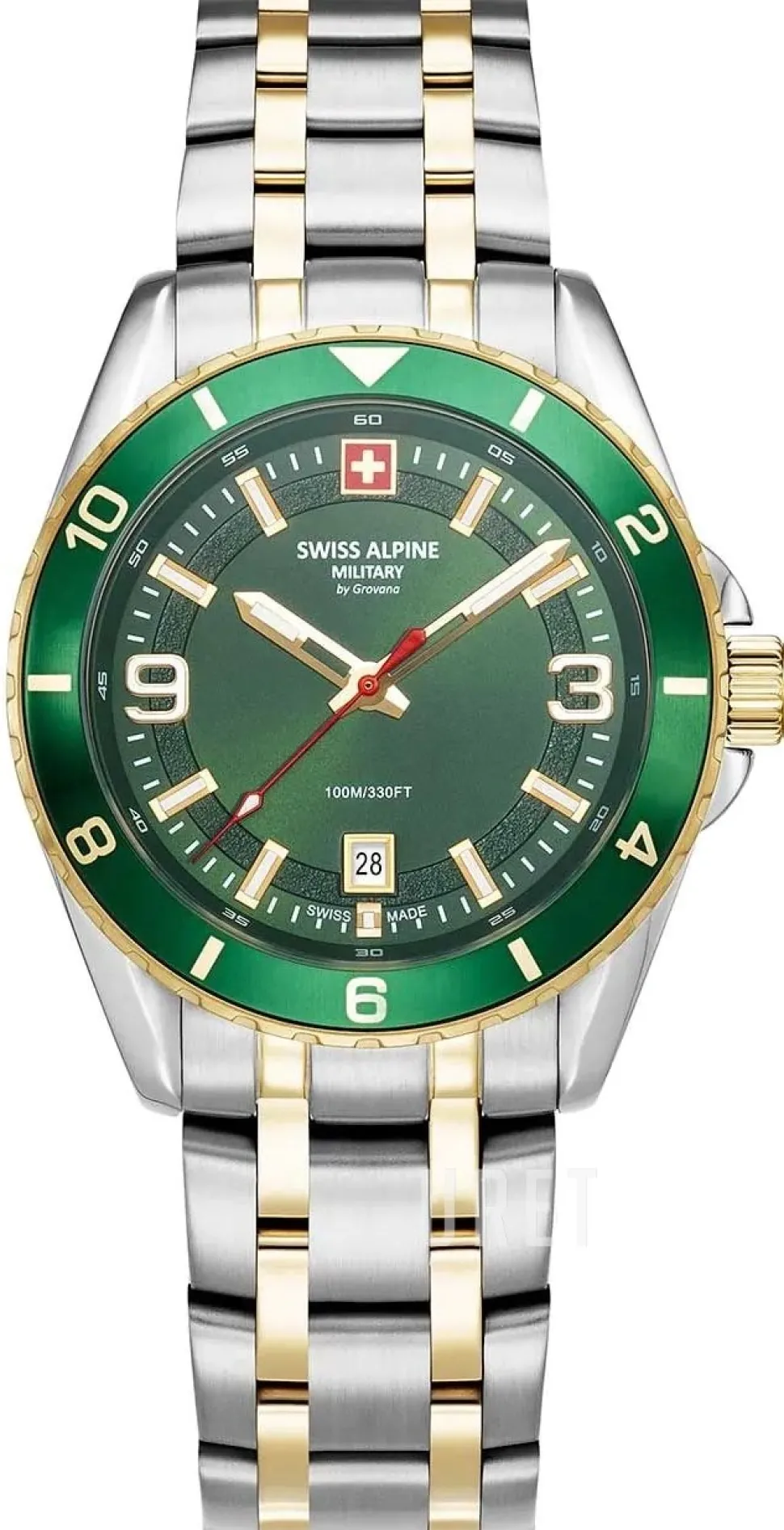 Sierra Grön/Stål Ø42 mm