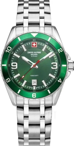 Sierra Grön/Stål Ø42 mm