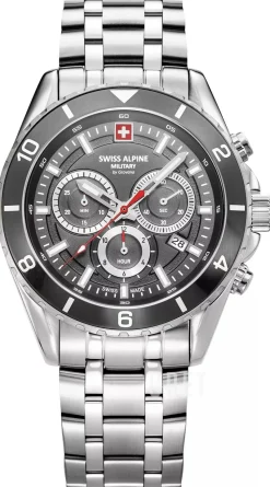 Sierra Grå/Stål Ø43 mm