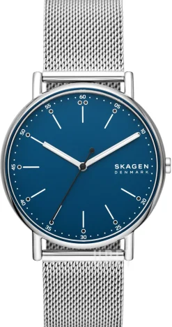 Signatur Blå/Stål Ø40 mm