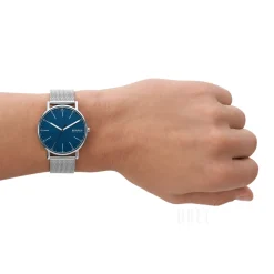 Signatur Blå/Stål Ø40 mm