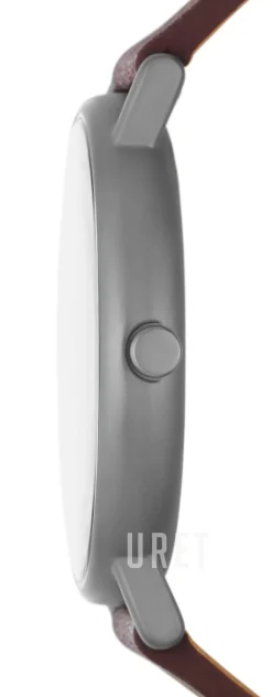 Signatur Svart/Läder Ø40 mm