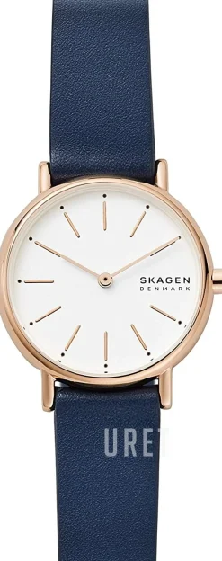 Signatur Vit/Läder Ø30 mm