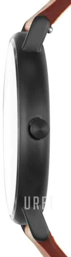 Signatur Vit/Läder Ø40 mm