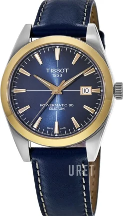 Silicium Blå/Läder Ø40 mm