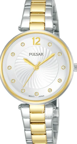 Silverfärgad/Gulguldtonat stål Ø30 mm