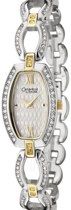 Silverfärgad/Gulguldtonat stål