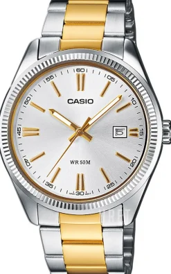 Silverfärgad/Gulguldtonat stål Ø39 mm