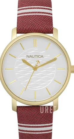 Silverfärgad/Läder Ø36 mm