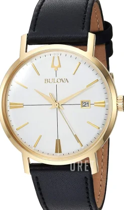 Silverfärgad/Läder Ø38.9 mm