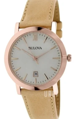 Silverfärgad/Läder Ø38 mm