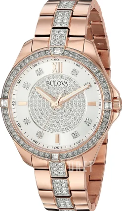 Silverfärgad/Roséguldstonat stål Ø35 mm