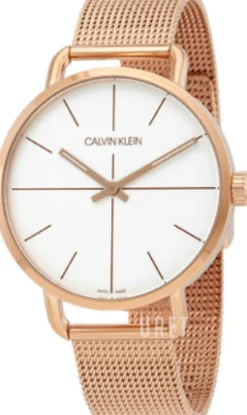 Silverfärgad/Roséguldstonat stål Ø42 mm