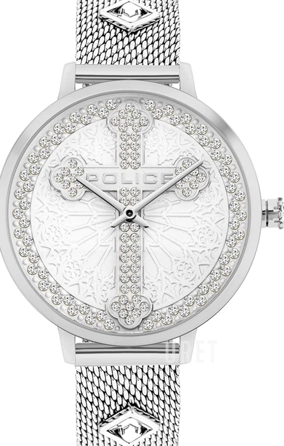 Silverfärgad/Stål Ø36 mm