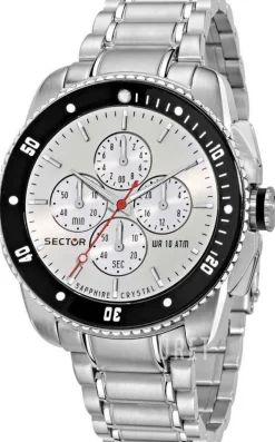 Silverfärgad/Stål Ø45 mm