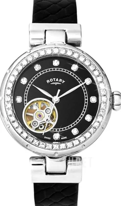 Skeleton Svart/Läder Ø34 mm