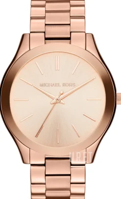 Slim Runway Roséguldstonad/Roséguldstonat stål Ø42 mm