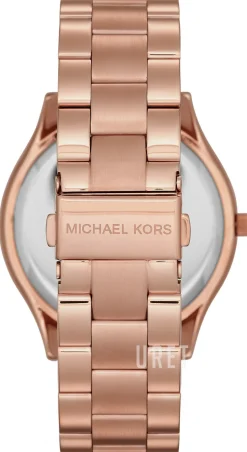 Slim Runway Roséguldstonad/Roséguldstonat stål Ø42 mm