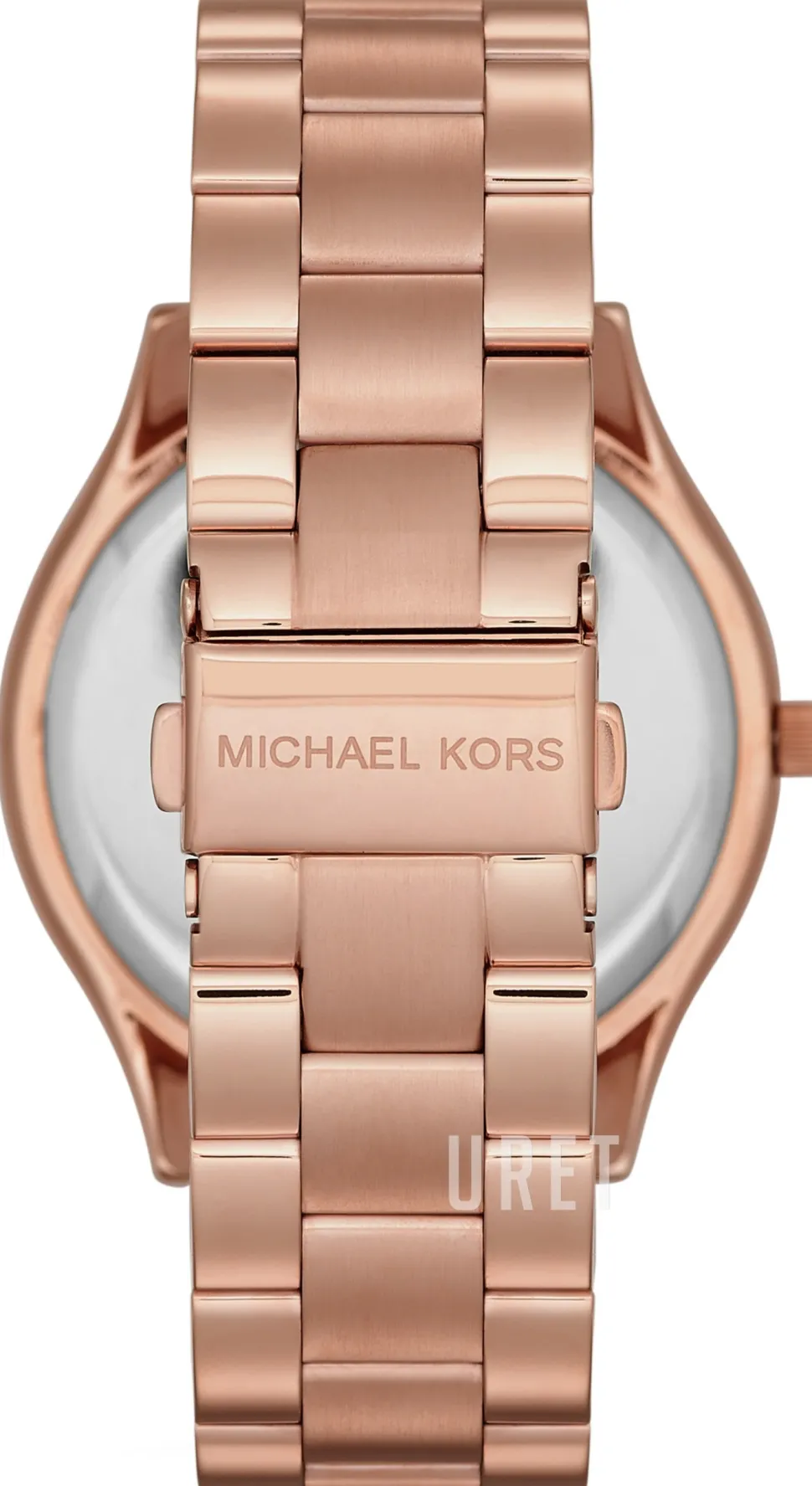 Slim Runway Roséguldstonad/Roséguldstonat stål Ø42 mm