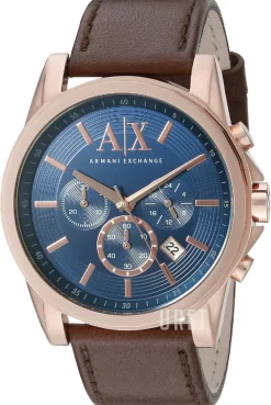 Smart Blå/Läder Ø45 mm